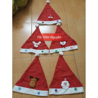 Mũ Noel có đèn