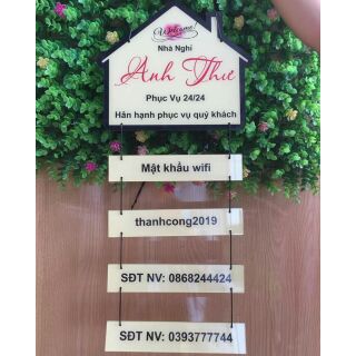 [HCM] Bảng Hiệu Nhiều Tầng Treo Shop Mica nhiều kích thước