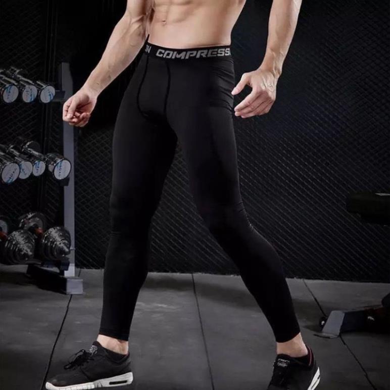 Quần giữ nhiệt thể thao nam COMBAT PRO LEGGING tập Gym co giãn 4 chiều hàng loại 1  ( cam kết y hình)