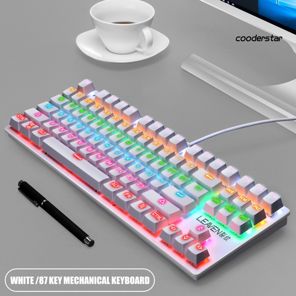 Vỏ Bọc Nút Bàn Phím 87 Phím Có Dây Rgb Cood-Co Thông Dụng Cho Bàn Phím Cơ