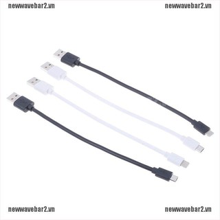 Dây Cáp Sạc Nhanh 20cm Cổng Micro Usb