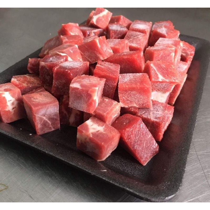 Bò Úc lúc lắc khay 500g, thịt mềm