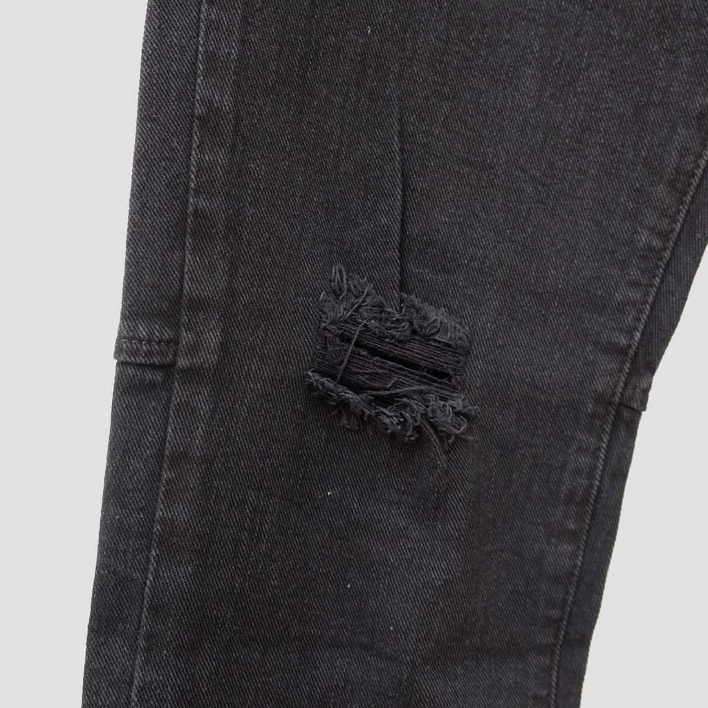 [Mã SRBACK010912 hoàn 20K xu đơn 50K] Maze skinny jean - quần jean đen (trơn/ rách gối) | BigBuy360 - bigbuy360.vn