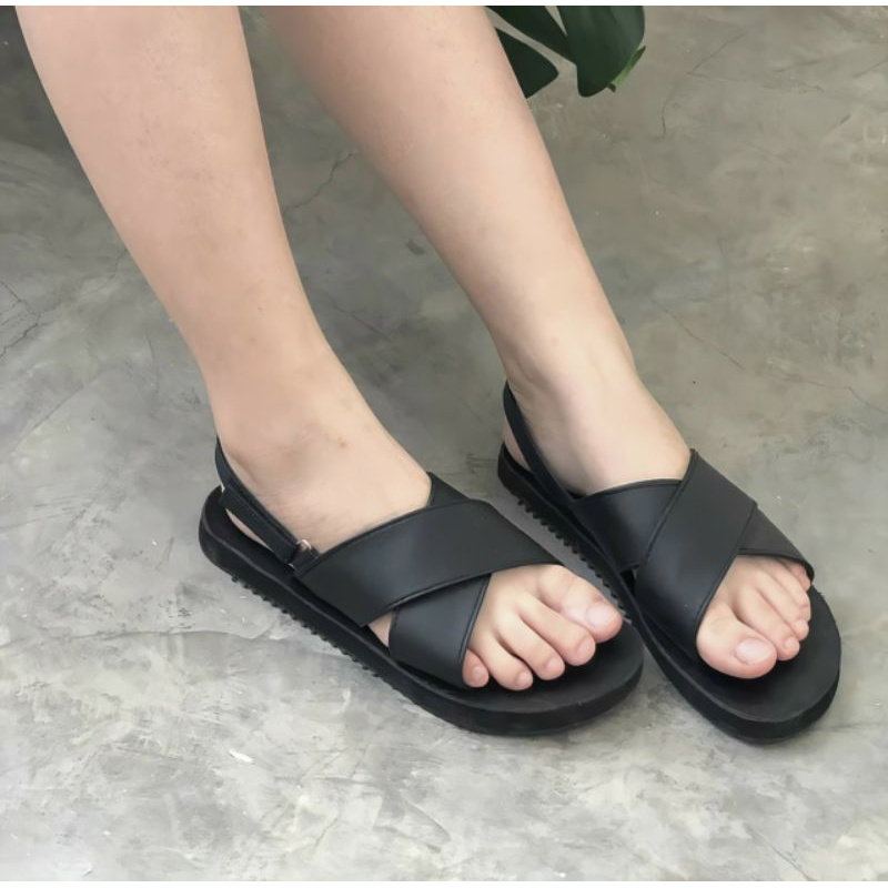 sandal nữ, dép quai hậu nữ