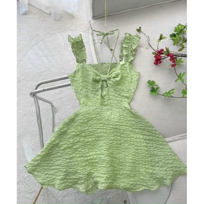 đầm xốp bơ 2dây