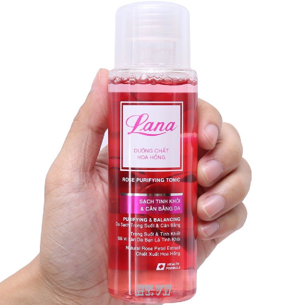 Nước Hoa Hồng 150Ml Lana Giúp Cân Bằng Độ Ẩm, Làm Trắng Và Săn Chắc Da 100% chinh hangx