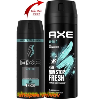 Xịt Khử Mùi 150Ml Axe Non Stop Apollo, Vov Cung Cấp & Bảo Trợ.