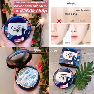 TENSION PACT MISSHA PERFECT COVER - PHẤN NƯỚC
