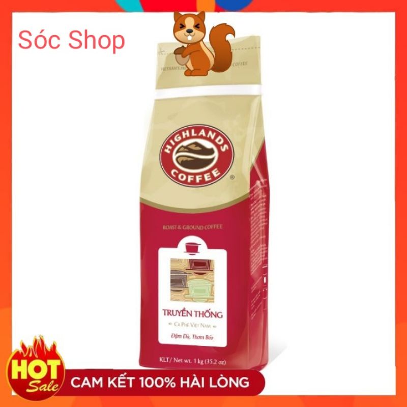 Cà Phê Bột Truyền Thống Highlands Coffee 1ký