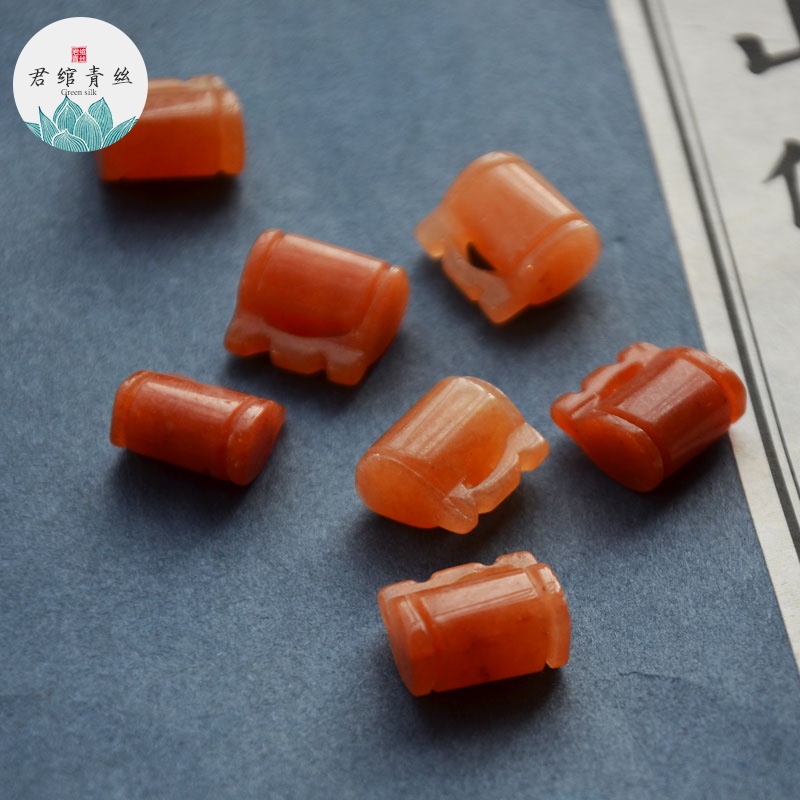 Ice Yingge Mặt Dây Chuyền Đá Thạch Anh Tự Nhiên Nguyên Chất Dùng Làm Đồ Thủ Công diy