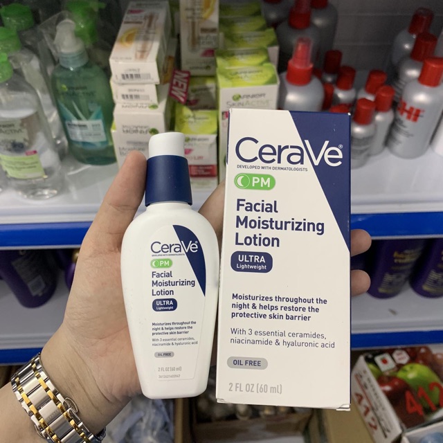 [ New ] Kem Dưỡng CeraVe Facial Moisturizing Lotion PM