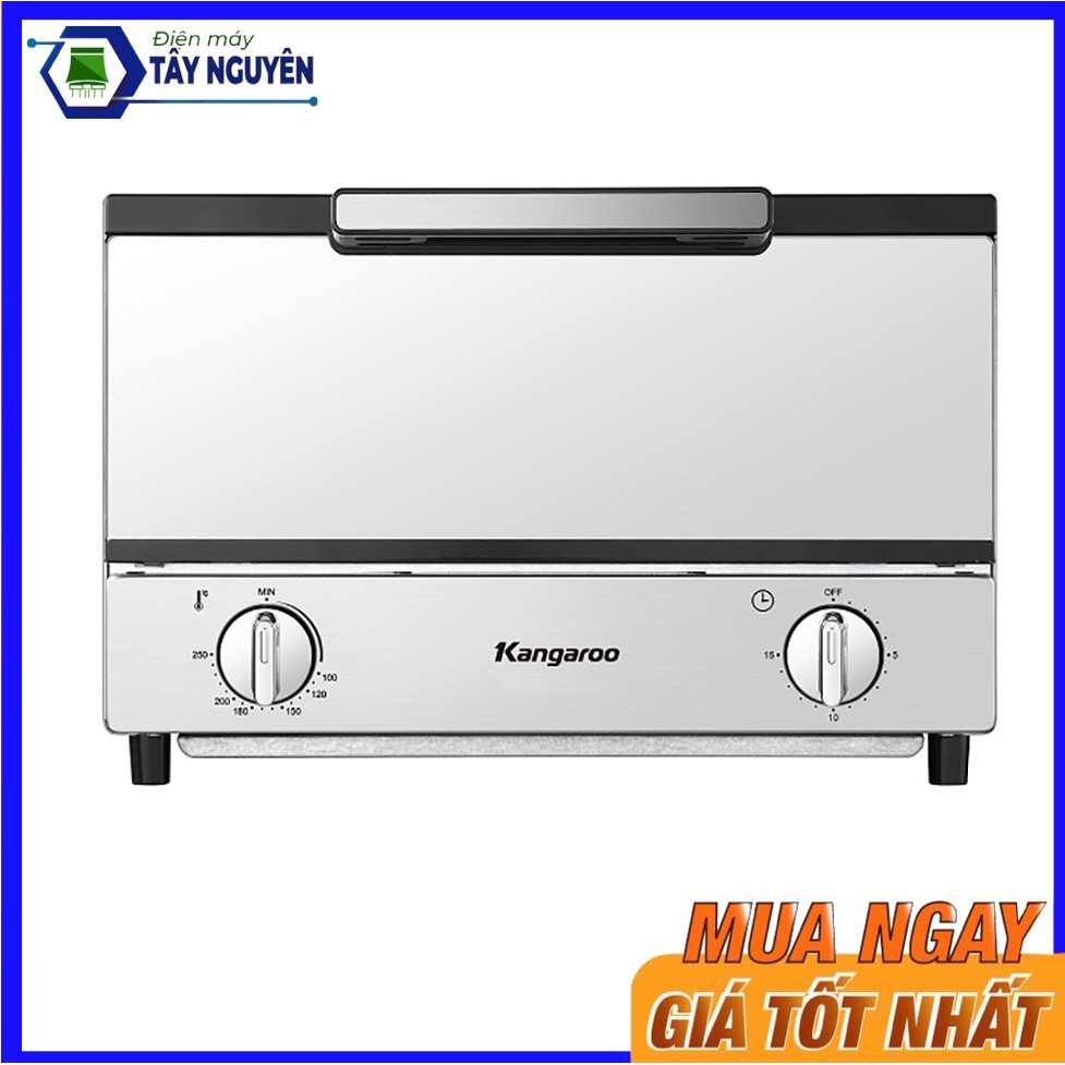 Lò Nướng Điện Mini Kangaroo KG291M (15L-1000W) - Có đèn trong lò - Nướng bánh, hâm thức ăn
