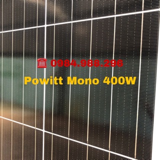 TẤM PIN NĂNG LƯỢNG MẶT TRỜI POWITT MONO 400W