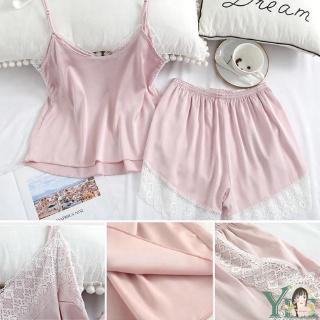 Set Đồ Ngủ Bằng Lụa Thời Trang Dành Cho Nữ