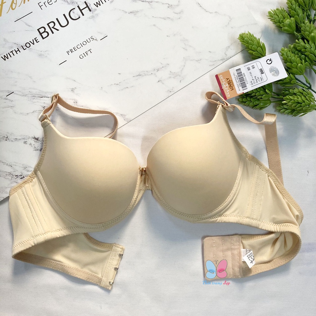 Áo ngực lovely trơn mút ép mỏng có gọng cài 3 - AL1251