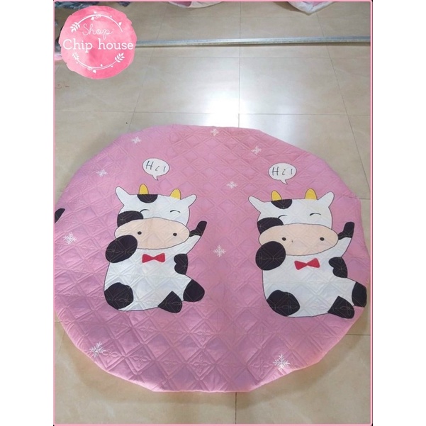 Ga Chun Trần Bông Cotton Poly, Ga Trải Giường Nhiều Kích Thước lựa chọn.