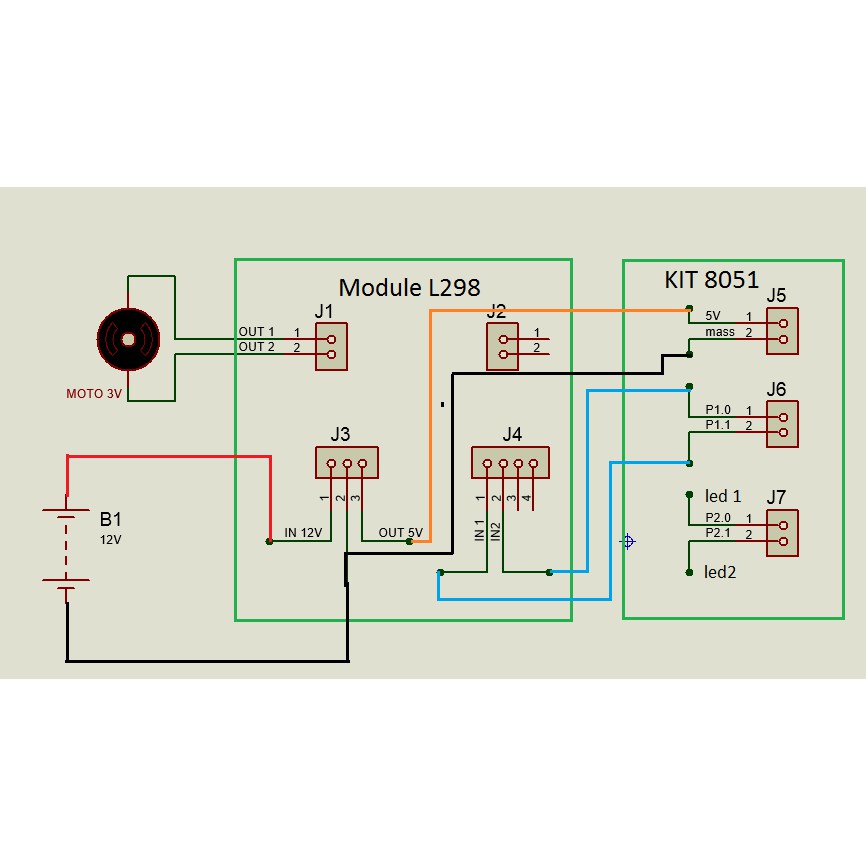 Module Điều Khiển Động Cơ L298 Xanh Mới