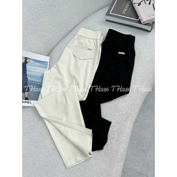 QNU228 - QUẦN BAGGY CẠP CHUN 2 TÚI SAU