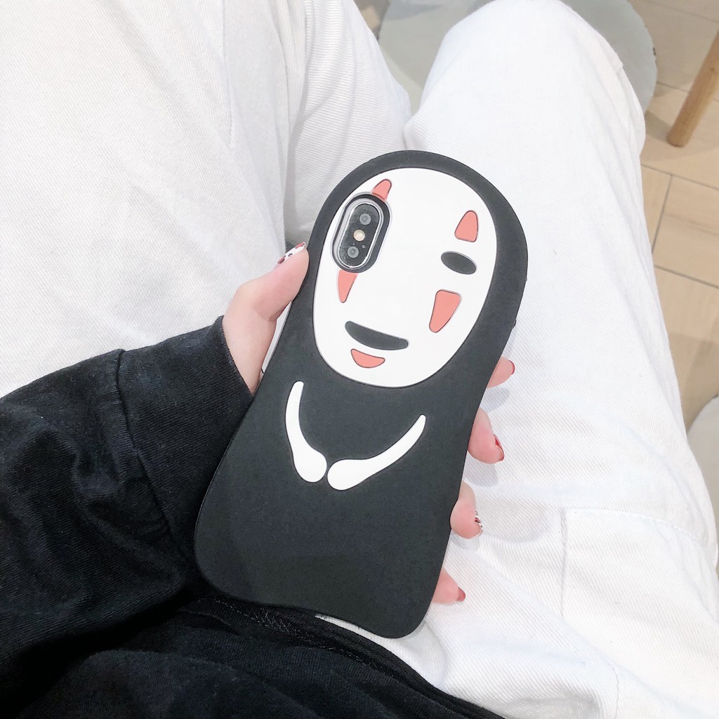 Ốp điện thoại silicon mềm hình Vô Diện hoạt họa cho iPhone 12 pro max 11 PRO MAX XS MAX X XR 8 PLUS 7 PLUS 6S PLUS 6 PLUS | BigBuy360 - bigbuy360.vn