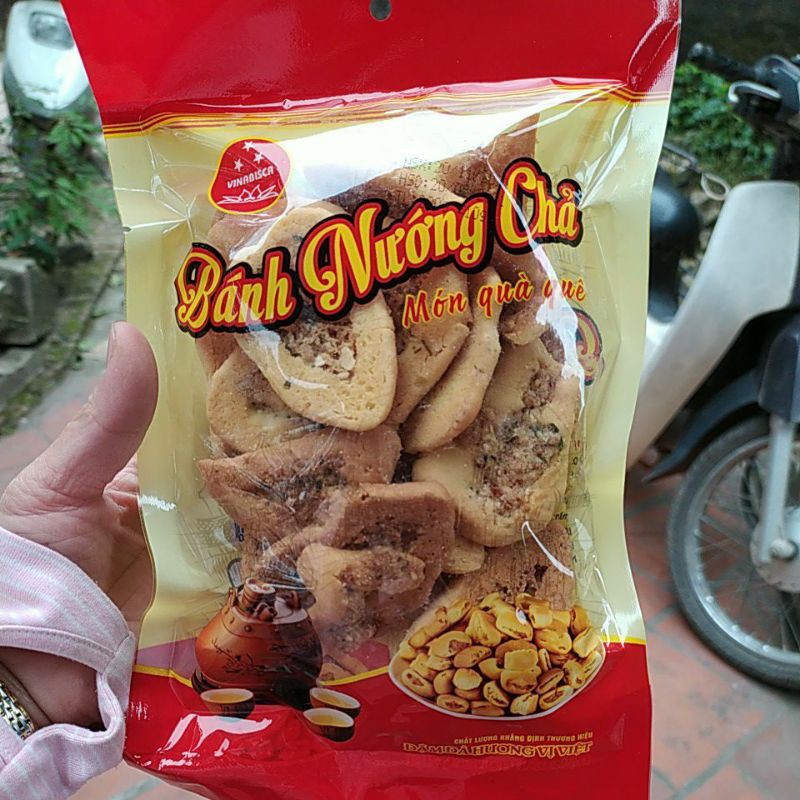 bánh nướng chả đặc sản quà quê