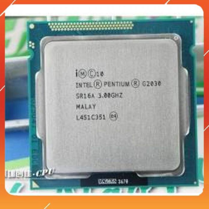 Bộ xử lý G2030, Cpu G2030 dùng main H61, B75  _ Hàng chính hãng, BH 1 Tháng, Tặng keo tản nhiệt