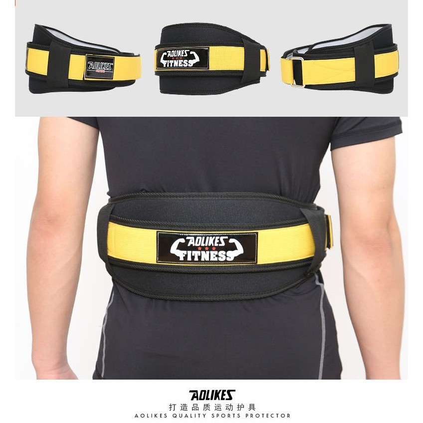 Đai tập gym cố định cột sống Tập Gym Tập Tạ Chuyên nghiệp Aolikes