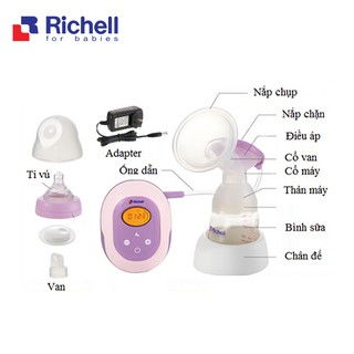 Máy hút sữa có massage Richell RC98905