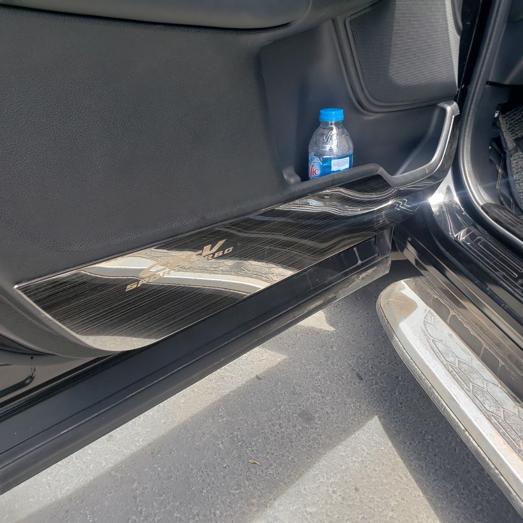 Ốp Tapli, Táp li cánh cửa xe Honda CR-V, CRV 2018- 2019- 2020- 2021- 2022 Titan phay sước cao cấp