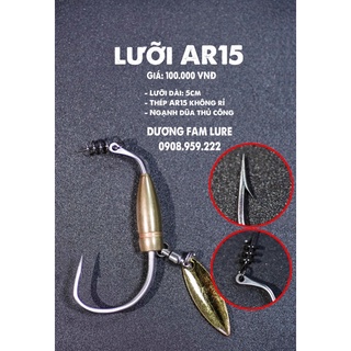 Lưỡi ar15 câu mồi mềm