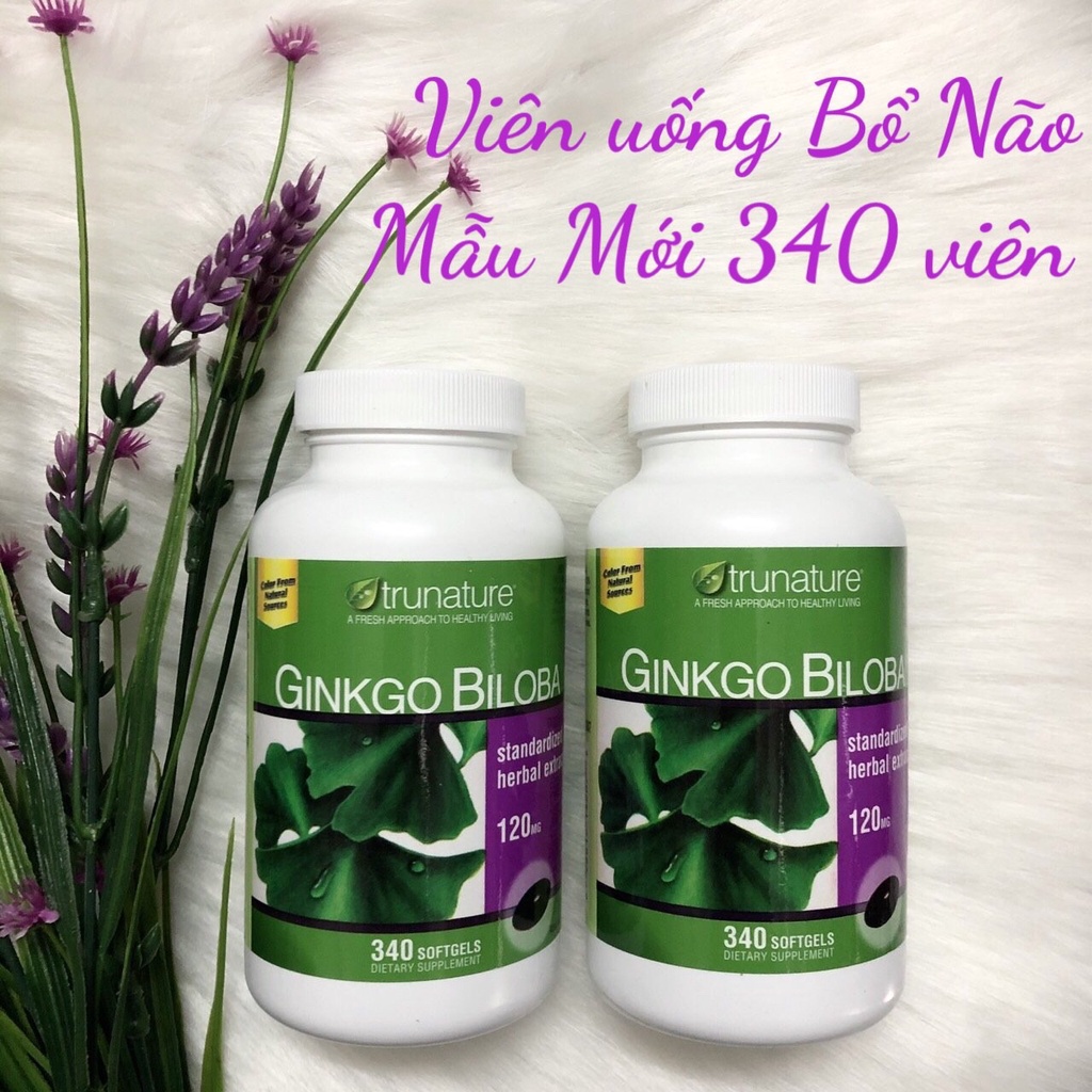 ❤️ [Date 12/2023]  GINK.GO BI.LOBA Trunature 340 viên Mỹ