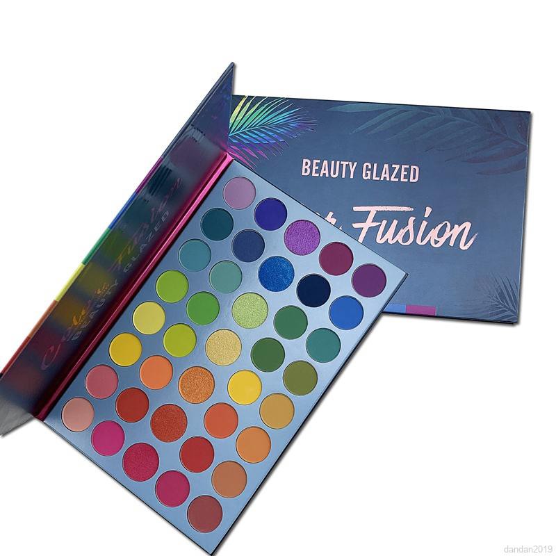Phấn mắt Beauty Glazed 39 màu cầu vồng chống nước lâu trôi