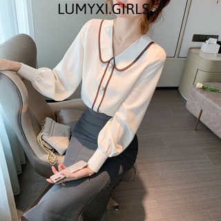 Áo sơ mi nữ kiểu hàn quốc tay bồng
