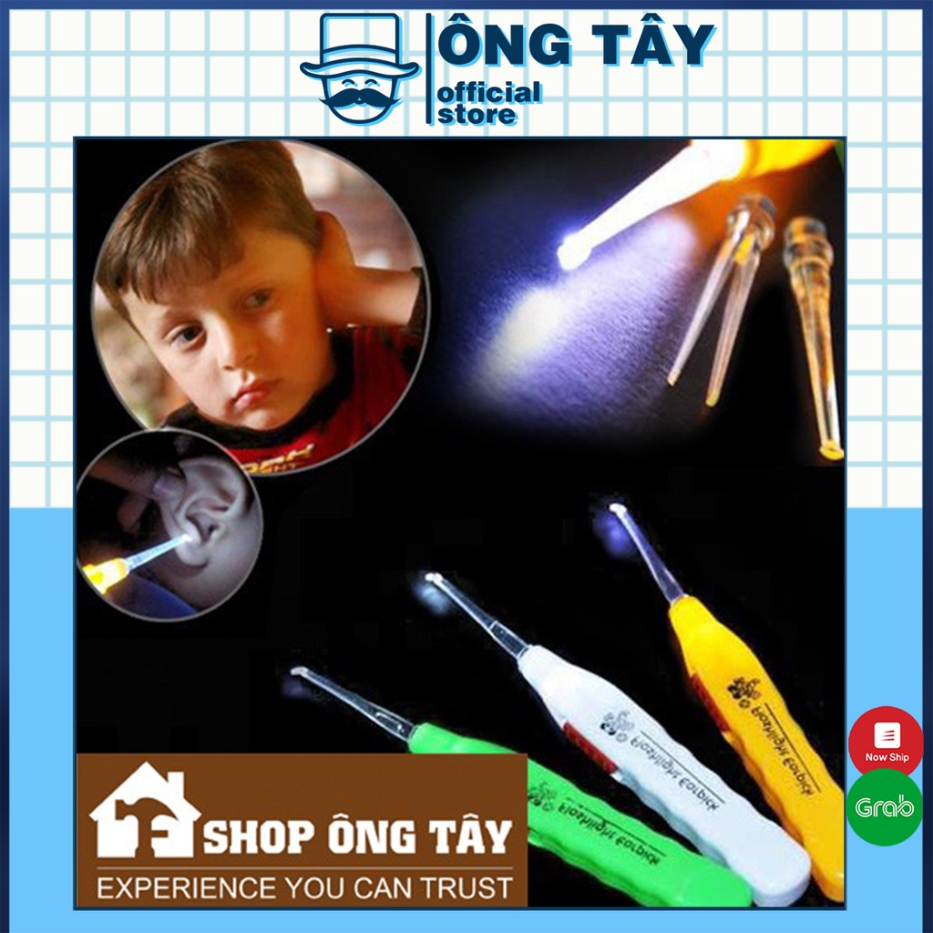 Combo 3 dụng cụ lấy ráy tai phát sáng
