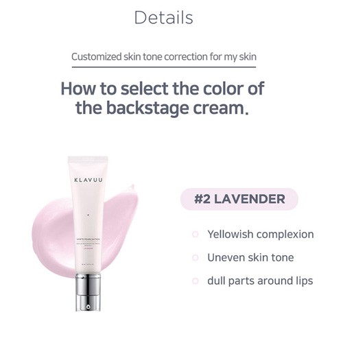 [Hàng mới về] Kem dưỡng trắng da chống nắng SPF30 PA++ ánh ngọc trai KLAVUU 3 màu tùy chọn | BigBuy360 - bigbuy360.vn