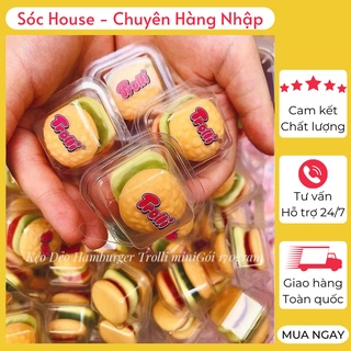 Kẹo Dẻo Trolli Mini Burger ⚡ LOẠI NGON ⚡ Kẹo mềm dẻo dai, thơm hương vị trái cây