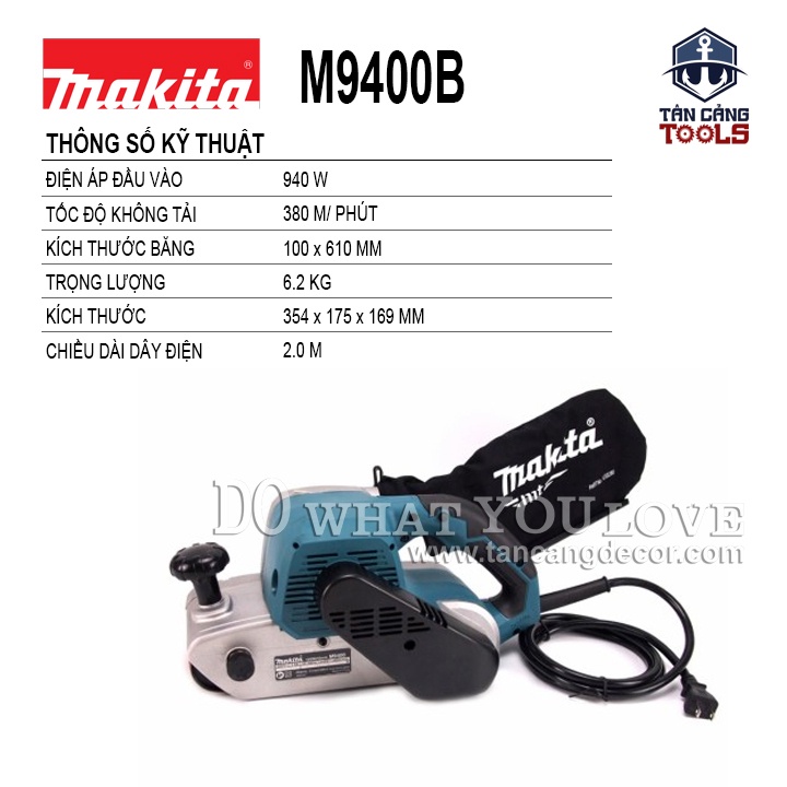 Máy Chà Nhám Băng Makita M9400B 940W