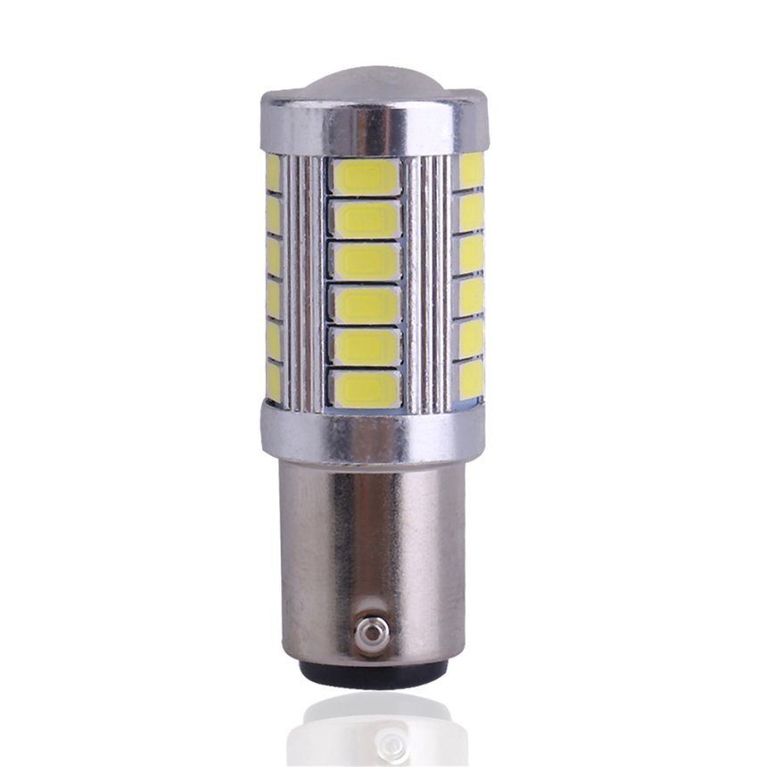 Bộ 2 Bóng Đèn Đuôi Xe Hơi Ba15s P21w 1156 33smd 5630 12v