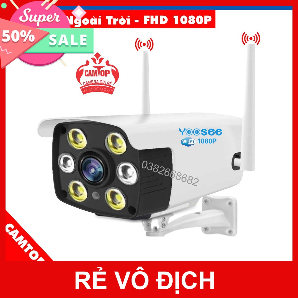 Camera IP ngoài trời YooSee w26s - FHD 1080P