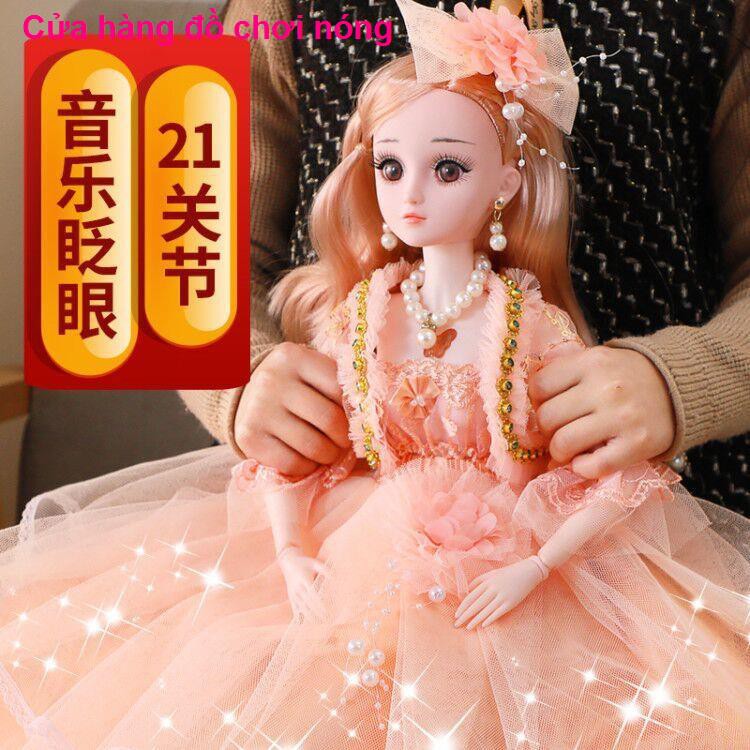 Búp bê Barbie 60 cm siêu bự biết nói đồ chơi trẻ em trang phục bộ quà tặng sinh nhật cô gái nước ngoài