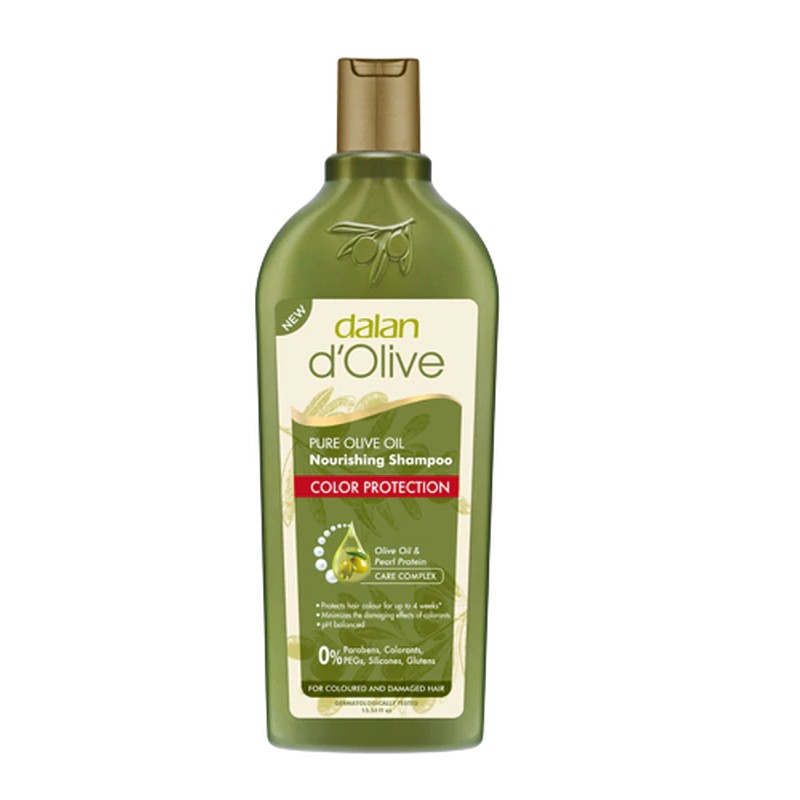 Dầu Gội Olive Cho Tóc Nhuộm Dalan D'Olive Shampoo Nutrition Color Protection 400ml