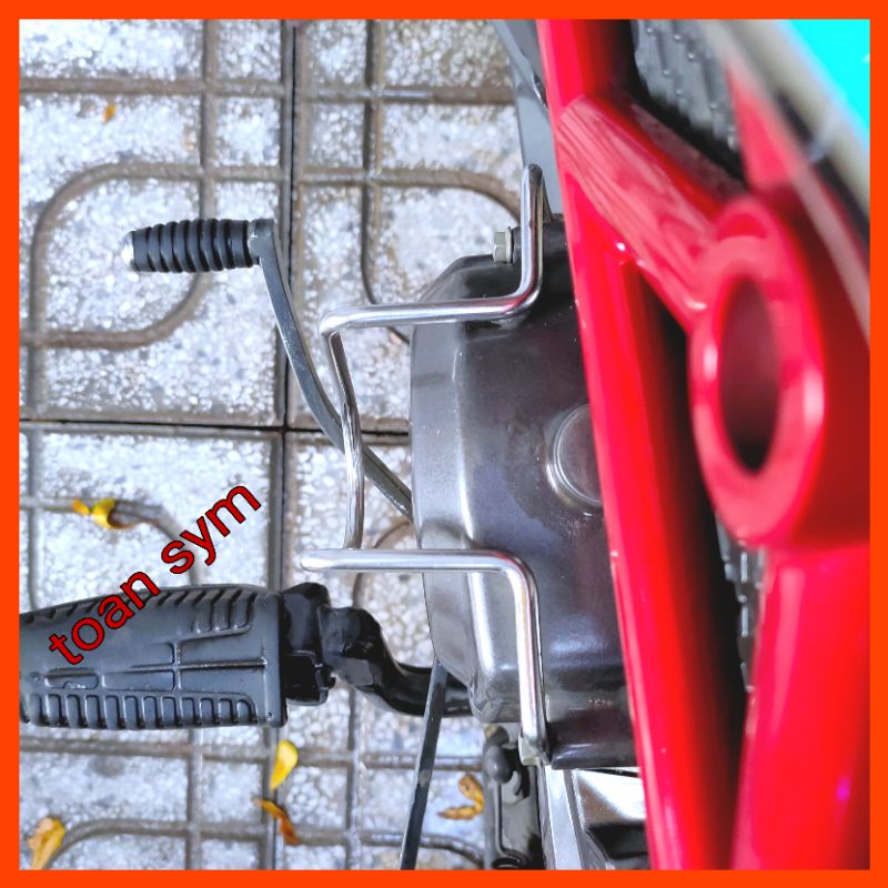 Inox bảo vệ lốc máy xe Star X/Sr 125 không rỉ