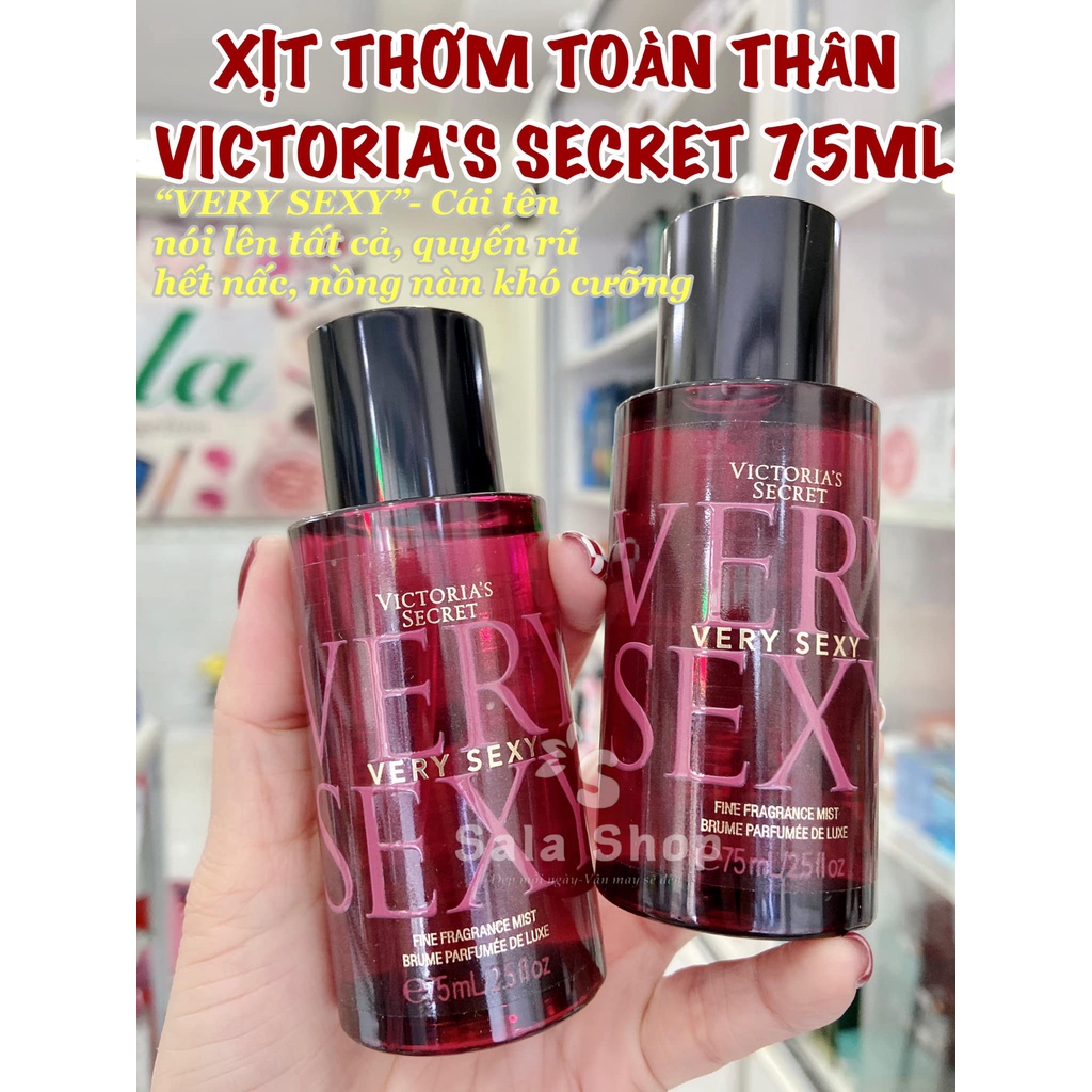 NƯỚC HOA TOÀN THÂN VICTORIA'S SECRET VERY SEXY FRAGRANCE MIST 75ML