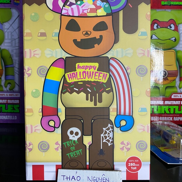 2017 HALLOWEEN 400 BEARBRICK FIGURE (BROWN) Shopee Việt Nam