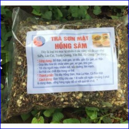 500GR TRÀ SƠN MẬT HỒNG SÂM