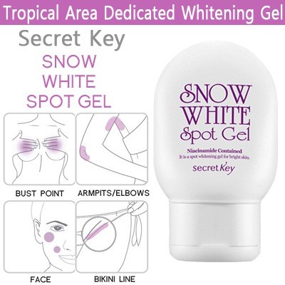 Gel Giảm Thâm Nách, Đầu Gối Secret Key Snow White Spot Gel