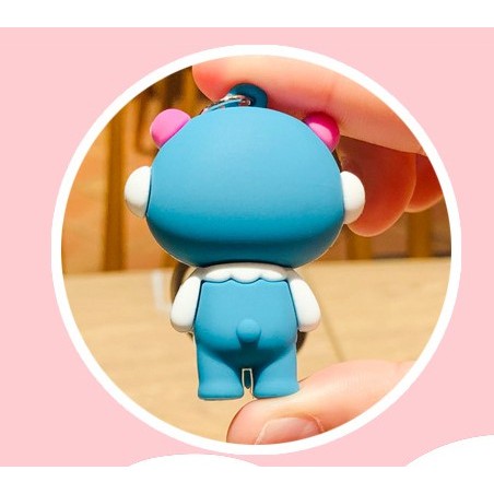 Móc khóa Cute hình VỊT CON treo Balo Túi xách Khóa xe Dễ thương