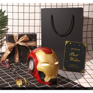Loa bluetooth mô hình iron man siêu ngầu loa không dây phù hợp để bàn trang trí nghe nhạc