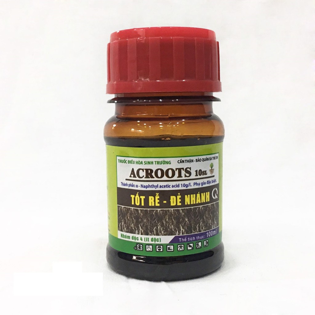 ( SIÊU RẺ ) Phân bón lá ACROOT 10SL - Tốt rễ đẻ nhánh cực mạnh lọ 100ml