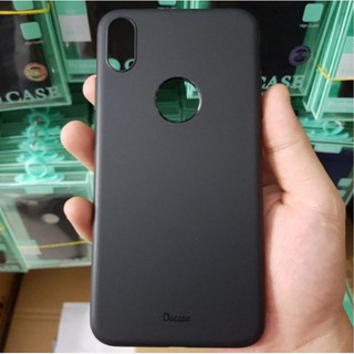 IPHONE X/XS_ ỐP LƯNG DẺO MÀU HIỆU OU CASE