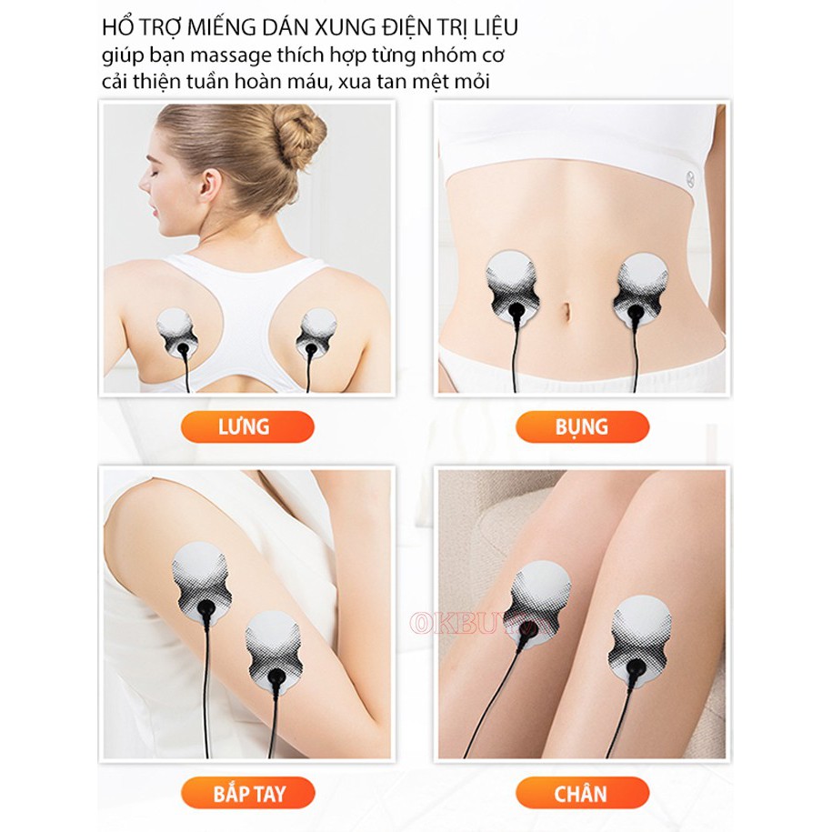 Máy massage đầu gối áp suất khí và tạo nóng chính hãng Ming Zhen MZ-669C